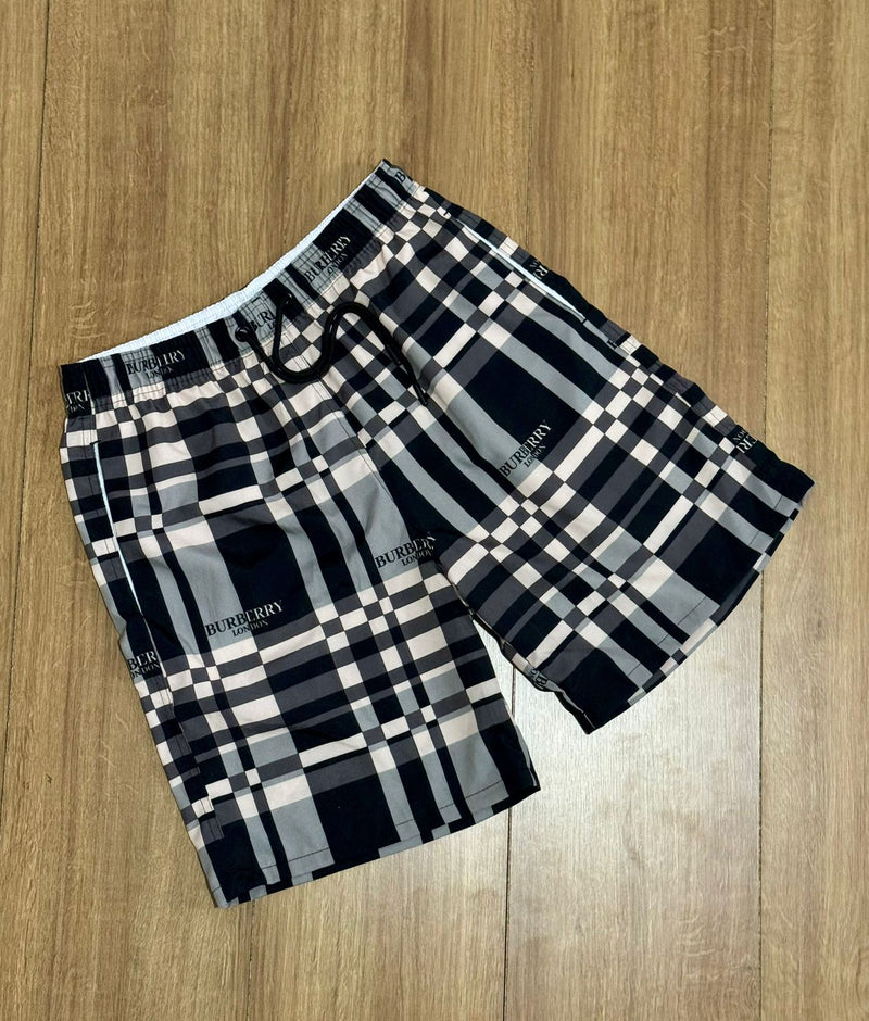 Bermuda Burberry Exchange "A" pequeno - Tactel com elastano