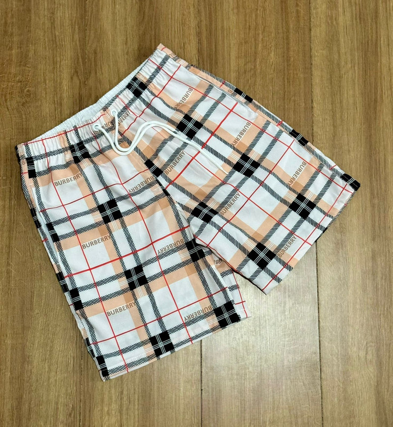 Bermuda Burberry Exchange "A" pequeno - Tactel com elastano