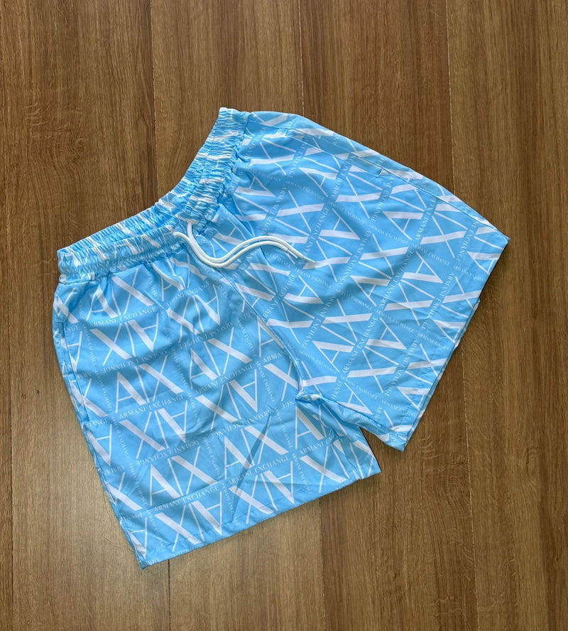 Bermuda Armani Exchange "A" grande - Tactel com elastano