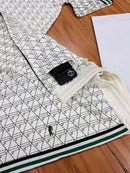 Conjunto Lacoste - Suedine