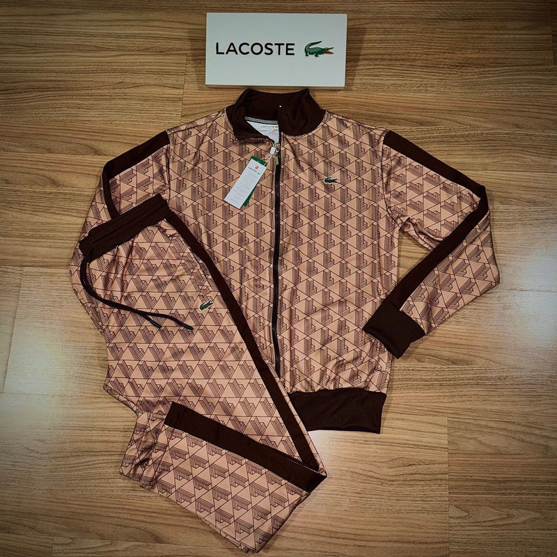 Conjunto Lacoste - Marrom