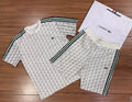 Conjunto Lacoste - Suedine