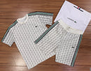 Conjunto Lacoste - Suedine