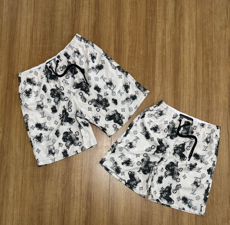 Bermuda Louis Vuitton - Tactel com elastano