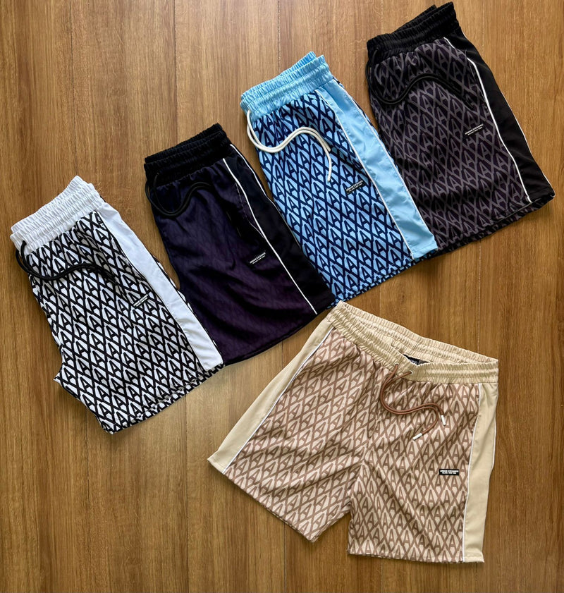 Bermuda Armani Exchange "A" pequeno - Tactel com elastano