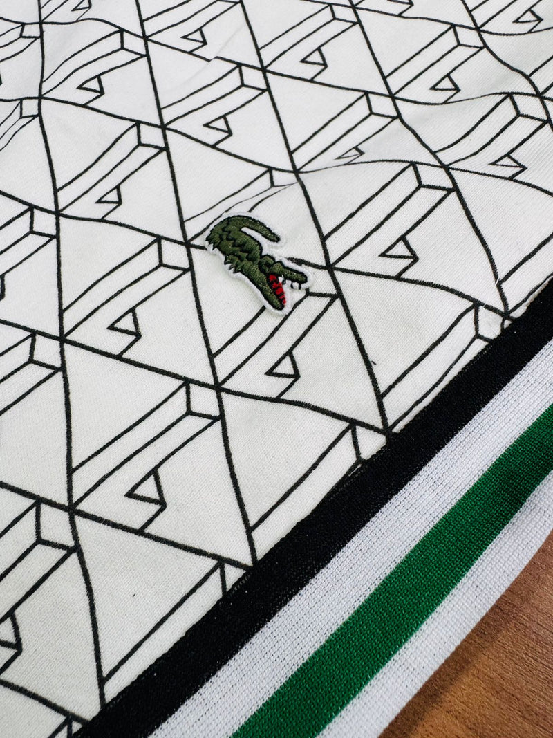 Conjunto Lacoste - Suedine