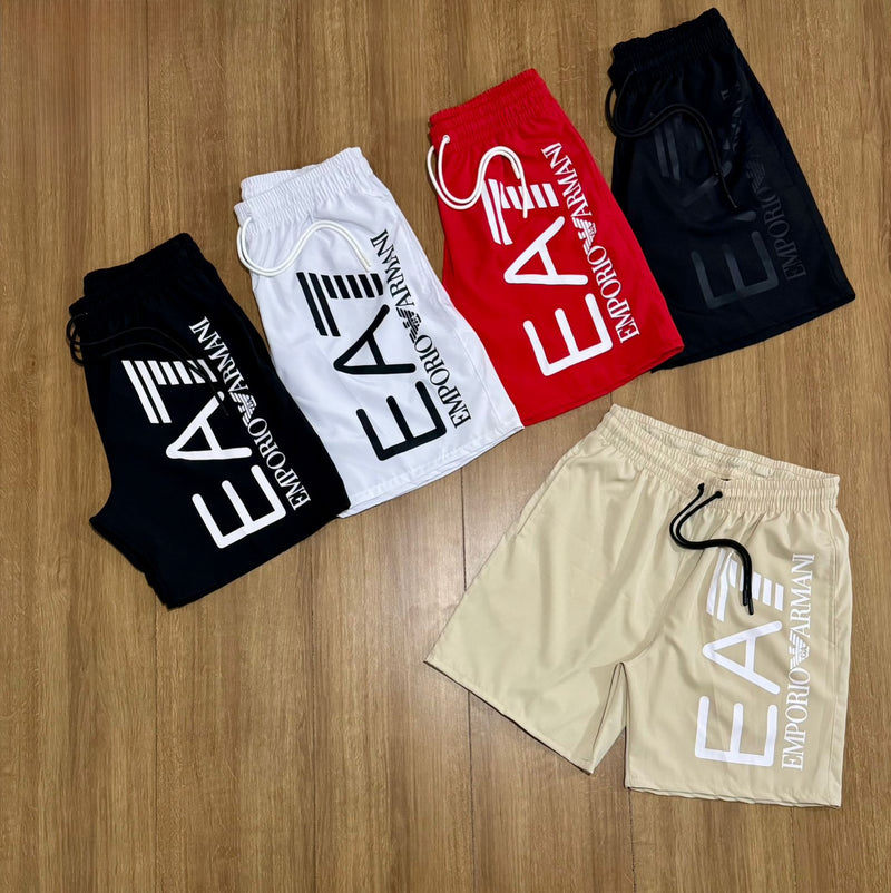Bermudas EA7 - Tactel com elastano