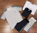 Conjunto Lacoste - Suedine