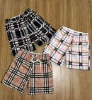 Bermuda Burberry Exchange "A" pequeno - Tactel com elastano