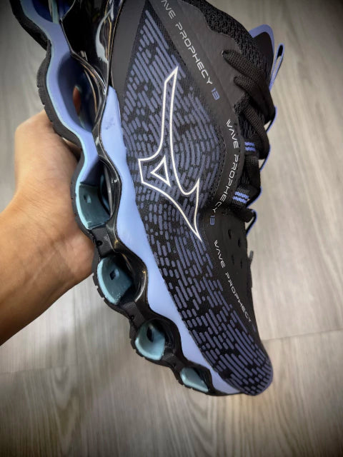 Tênis Mizuno Pro 13 - Preto com Azul